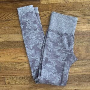 Gymshark women’s purple camo leggings